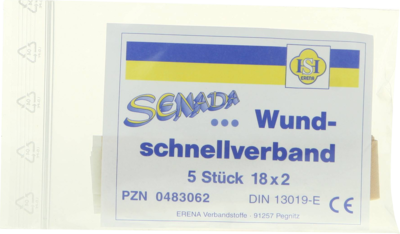 SENADA Wundschnellverband 2x18 cm