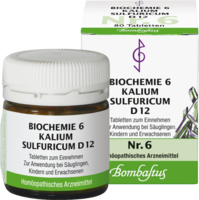 BIOCHEMIE 6 Kalium sulfuricum D 12 Tabletten