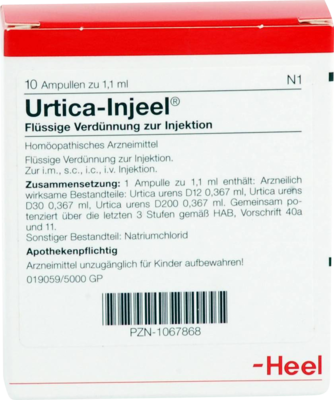 URTICA INJEEL Ampullen