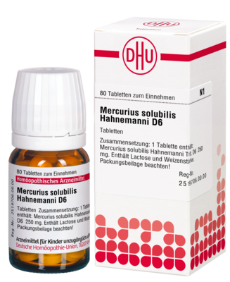 MERCURIUS SOLUBILIS Hahnemanni D 6 Tabletten