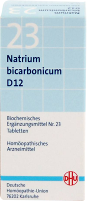 BIOCHEMIE DHU 23 Natrium bicarbonicum D 12 Tabl.