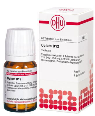 OPIUM D 12 Tabletten