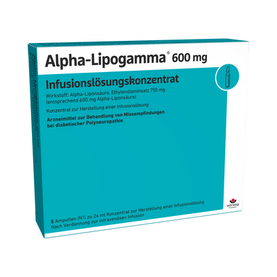 ALPHA-LIPOGAMMA 600 mg Infusionslsg.-Konzentrat