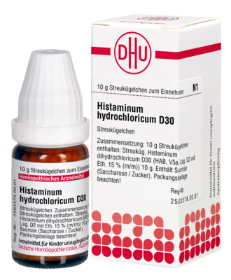 HISTAMINUM hydrochloricum D 30 Globuli