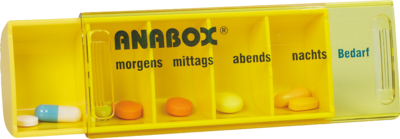 ANABOX Tagesbox gelb