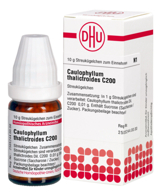 CAULOPHYLLUM THALICTROIDES C 200 Globuli