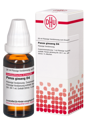 PANAX GINSENG D 4 Dilution