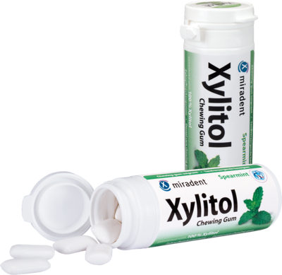 MIRADENT-Xylitol-Chewing-Gum-Spearmint