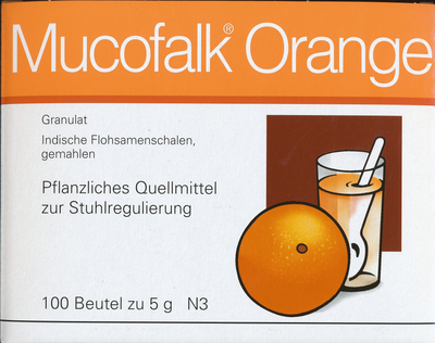 MUCOFALK Orange Gran.z.Herst.e.Susp.z.Einn.Beutel