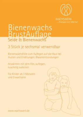 BIENENWACHS BRUSTAUFLAGE Set Wachswerk