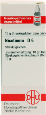 NICOTINUM D 6 Globuli