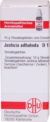 JUSTICIA adhatoda D 12 Globuli