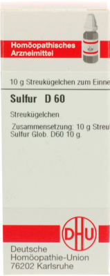 SULFUR D 60 Globuli