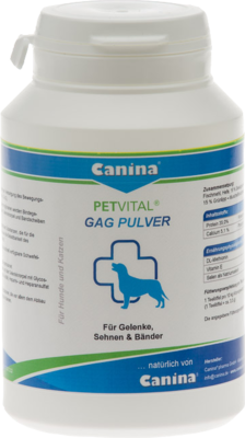 PETVITAL GAG Pulver f.Hunde