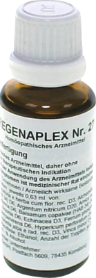 REGENAPLEX Nr.27 b Tropfen zum Einnehmen