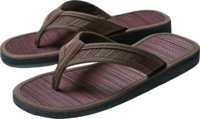 ZIMT FLIPFLOP Gr.41/42 uni braun