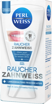 PERLWEISS Raucher Zahnweiß Zahncreme