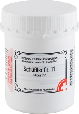 SCHÜSSLER NR.11 Silicea D 12 Tabletten