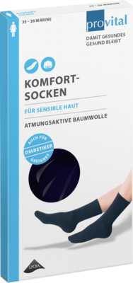 PROVITAL Komfortsocken women Gr.35-38 schwarz