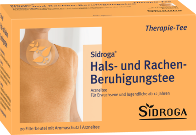 SIDROGA Hals- und Rachen-Beruhigungstee Filterbtl.