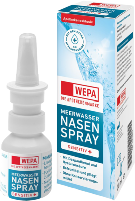 WEPA Meerwasser Nasenspray sensitiv+