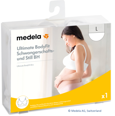 MEDELA Ultimate BodyFit BH Gr.L weiß