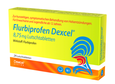 FLURBIPROFEN Dexcel 8,75 mg Lutschtabletten